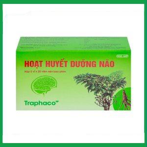 Nhà Thuốc Thanh Vinh - Thuốc Hoạt Huyết Dưỡng Não bao phim Traphaco điều trị suy giảm trí nhớ, căng thẳng thần kinh (5 vỉ x 20 viên) 5 Nhà Thuốc Thanh Vinh - fb 3 89 1