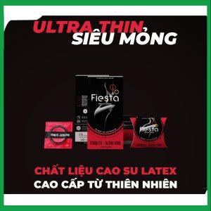 Nhà Thuốc Thanh Vinh - Bao cao su Fiesta Form Fit 3 cái ôm sát, siêu mỏng 2 Nhà Thuốc Thanh Vinh - fiesta form fit 3 cai 1