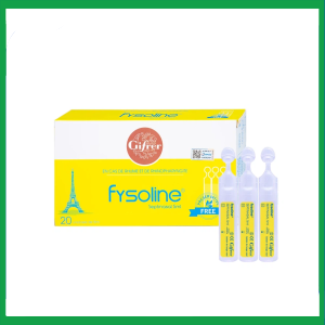 Dung dịch nước muối Fysoline 5ml không chất bảo quản kháng khuẩn (20 ống)