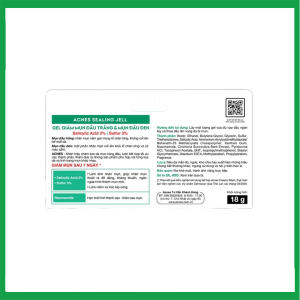 Nhà Thuốc Thanh Vinh - Gel giảm mụn đầu trắng và mụn đầu đen Acnes Sealing Jell Rohto (18g) 1 Nhà Thuốc Thanh Vinh - gel acnes2