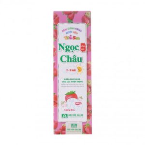 Nhà Thuốc Thanh Vinh - Kem đánh răng dược liệu Ngọc Châu dành cho trẻ em 50g 1 Nhà Thuốc Thanh Vinh - kdr NC