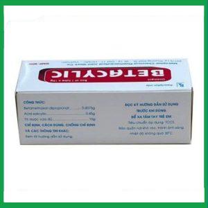 Nhà Thuốc Thanh Vinh - Kem bôi Betacylic Mekophar trị các bệnh da liễu (tuýp 15g) 3 Nhà Thuốc Thanh Vinh - kem boi betacylic 3