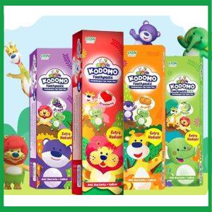 Kodomo - Kem đánh răng trẻ em từ Nhật Bản