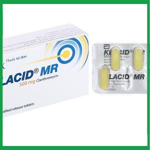 Nhà Thuốc Thanh Vinh - Klacid MR 500mg trị các nhiễm khuẩn do vi khuẩn nhạy cảm 2 Nhà Thuốc Thanh Vinh - klacid mr 500mg 9