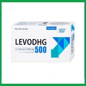 Thuốc LevoDHG 500 điều trị các chứng nhiễm khuẩn, viêm phổi, viêm tiền liệt tuyến (3 vỉ x 10 viên)