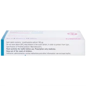 Nhà Thuốc Thanh Vinh - Levothyrox 100µg Merck điều trị bướu giáp, suy giáp, ung thư giáp (3 vỉ x 10 viên) 2 Nhà Thuốc Thanh Vinh - levothyrox 100 2