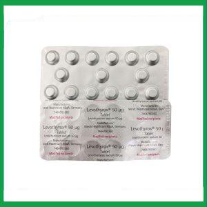 Nhà Thuốc Thanh Vinh - Thuốc Levothyrox 50µg Merck điều trị bướu giáp, suy giáp, ung thư giáp (Hộp 2 vỉ x 15 viên) 2 Nhà Thuốc Thanh Vinh - levothyrox 50 1