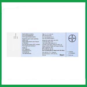 Nhà Thuốc Thanh Vinh - Thuốc Marvelon Bayer dùng để tránh thai (1 vỉ x 21 viên) 3 Nhà Thuốc Thanh Vinh - marvelon 21v 3
