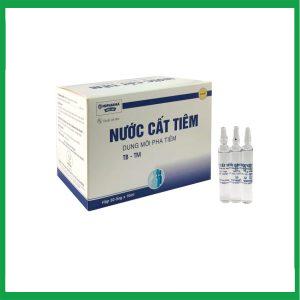 Nhà Thuốc Thanh Vinh - Nước cất pha tiêm ống thuỷ tinh HDpharma hòa tan, pha loãng các chế phẩm thuốc (Hộp 50 ống x 5ml) 2 Nhà Thuốc Thanh Vinh - nuoc cat 1 1