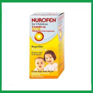 Nhà Thuốc Thanh Vinh - Hỗn dịch uống Nurofen for children hạ sốt, giảm đau răng, đau tai, đau họng (60ml) 1 Nhà Thuốc Thanh Vinh - nurofen