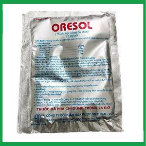 Oresol Hóa Dược 27,9g - Thuốc bột uống bù dịch