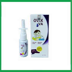 Nhà Thuốc Thanh Vinh - Dung dịch xịt mũi Ovix VA làm sạch khoang mũi, giảm sổ mũi, ngạt mũi (Hộp 1 chai 20ml) 2 Nhà Thuốc Thanh Vinh - ovixx1