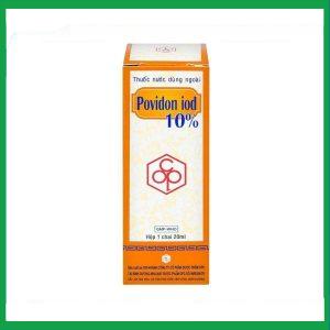 Nhà Thuốc Thanh Vinh - Thuốc nước dùng ngoài Povidon Iod 10% sát khuẩn vết thương ô nhiễm và da (20ml) 2 Nhà Thuốc Thanh Vinh - p3
