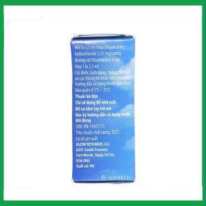 Nhà Thuốc Thanh Vinh - Thuốc nhỏ mắt Pataday 0,2% phòng ngừa và điều trị bệnh viêm kết mạc dị ứng (2,5ml) 4 Nhà Thuốc Thanh Vinh - pas 4