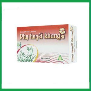 Nhà Thuốc Thanh Vinh - Thuốc điều kinh bổ huyết Phụ Huyết Khang điều trị rối loạn kinh nguyệt (5 vỉ x 10 viên) 1 Nhà Thuốc Thanh Vinh - pk2