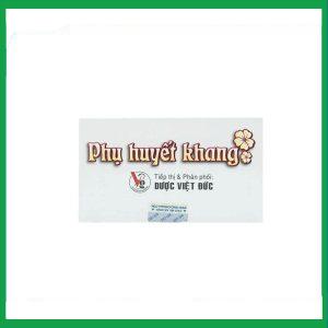 Nhà Thuốc Thanh Vinh - Thuốc điều kinh bổ huyết Phụ Huyết Khang điều trị rối loạn kinh nguyệt (5 vỉ x 10 viên) 4 Nhà Thuốc Thanh Vinh - pk4