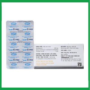 Nhà Thuốc Thanh Vinh - SaviCipro 500mg trị nhiễm khuẩn 2 Nhà Thuốc Thanh Vinh - savi cipro 500mg savipharm 10 vi 1