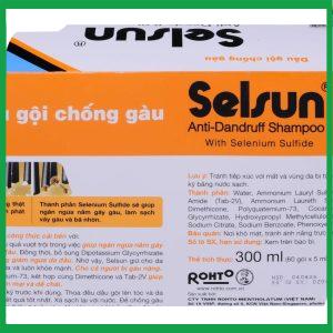 Nhà Thuốc Thanh Vinh - Selsun 1% - Dầu gội chống gàu của Rohto 2 Nhà Thuốc Thanh Vinh - selsun 2 1