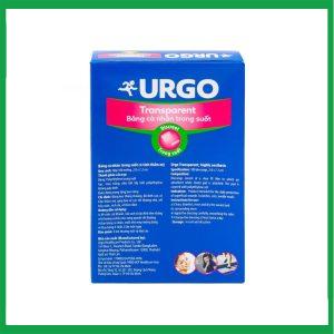 Nhà Thuốc Thanh Vinh - Băng cá nhân trong suốt Urgo Transparent 2cm x 7.2cm bảo vệ vết thương nhỏ, vết trầy xước (100 miếng) 1 Nhà Thuốc Thanh Vinh - smartpharma 49