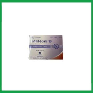 Mikfepris 10 ( hộp 1 vỉ x 1 viên ), thuốc tránh thai khẩn cấp