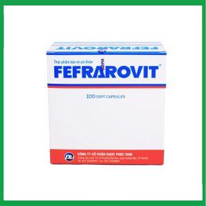 Nhà Thuốc Thanh Vinh - Viên uống Fefrarovit hỗ trợ điều trị thiếu máu do thiếu sắt và dự phòng thiếu máu 2 Nhà Thuốc Thanh Vinh - smartpharma 70
