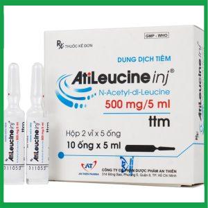 Nhà Thuốc Thanh Vinh - Dung dịch tiêm AtiLeucine inj 500mg/5ml An Thiên điều trị triệu chứng cơn chóng mặt (2 vỉ x 5 ống) 1 Nhà Thuốc Thanh Vinh - sp3 7 6249179465