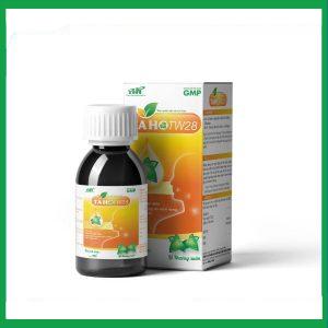 Siro TAHO TW28 – hỗ trợ giảm đau rát họng, hỗ trợ bổ phế, giảm đờm, giảm ho