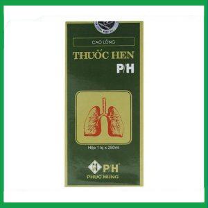 Cao lỏng thuốc hen P/H trị hen phế quản (250ml)
