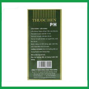 Nhà Thuốc Thanh Vinh - Cao lỏng thuốc hen P/H trị hen phế quản (250ml) 2 Nhà Thuốc Thanh Vinh - thuoc hen PH2