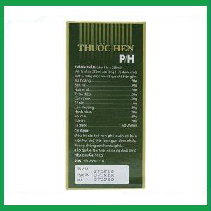 Nhà Thuốc Thanh Vinh - Cao lỏng thuốc hen P/H trị hen phế quản (250ml) 1 Nhà Thuốc Thanh Vinh - thuoc hen PH3