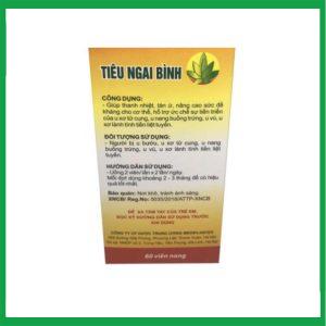 Nhà Thuốc Thanh Vinh - Viên uống TIÊU NGAI BÌNH lọ 60 viên hỗ trợ giảm u xơ,u nang 2 Nhà Thuốc Thanh Vinh - tieu ngai binh 1