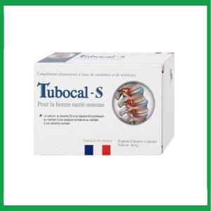 Viên uống Tubocal-S Lustrel bổ sung canxi, vitamin D3 và vitamin K2, giúp xương và răng chắc khỏe (4 vỉ x 15 viên)
