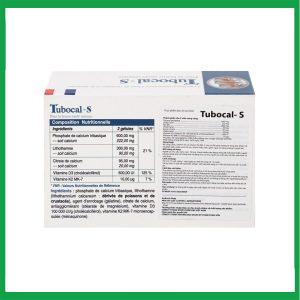 Nhà Thuốc Thanh Vinh - Viên uống Tubocal-S Lustrel bổ sung canxi, vitamin D3 và vitamin K2, giúp xương và răng chắc khỏe (4 vỉ x 15 viên) 3 Nhà Thuốc Thanh Vinh - tubo1
