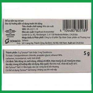 Nhà Thuốc Thanh Vinh - Tyrosur 5g điều trị và phòng ngừa nhiễm khuẩn 2 Nhà Thuốc Thanh Vinh - tyrosur 5g 2