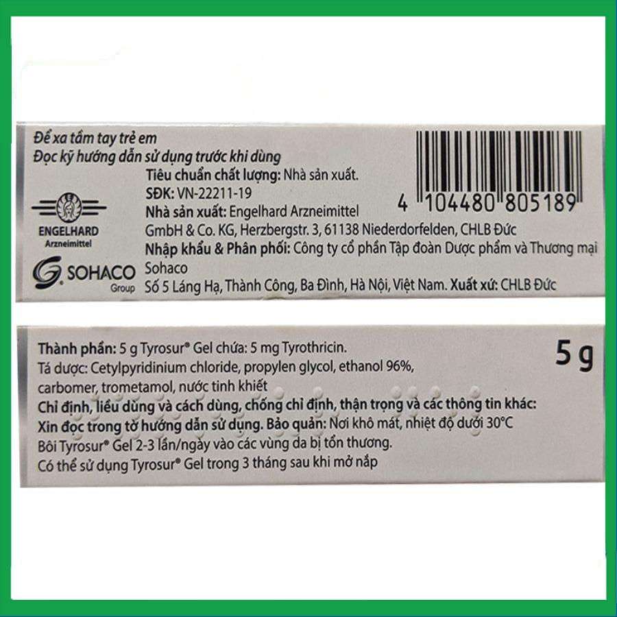 tyrosur-5g-2.jpg Nhà Thuốc Thanh Vinh - tyrosur 5g 2