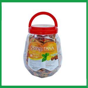 Viên ngậm Streptana hộp 300 viên hỗ trợ bổ phế, giảm đờm, giảm ho
