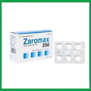 Thuốc Zaromax 250mg điều trị nhiễm khuẩn (10 vỉ x 6 viên)