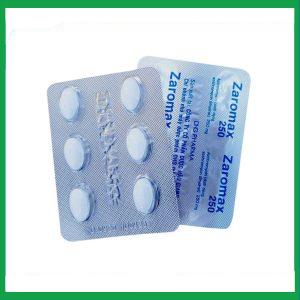 Nhà Thuốc Thanh Vinh - Thuốc Zaromax 250mg điều trị nhiễm khuẩn (10 vỉ x 6 viên) 2 Nhà Thuốc Thanh Vinh - z4 1